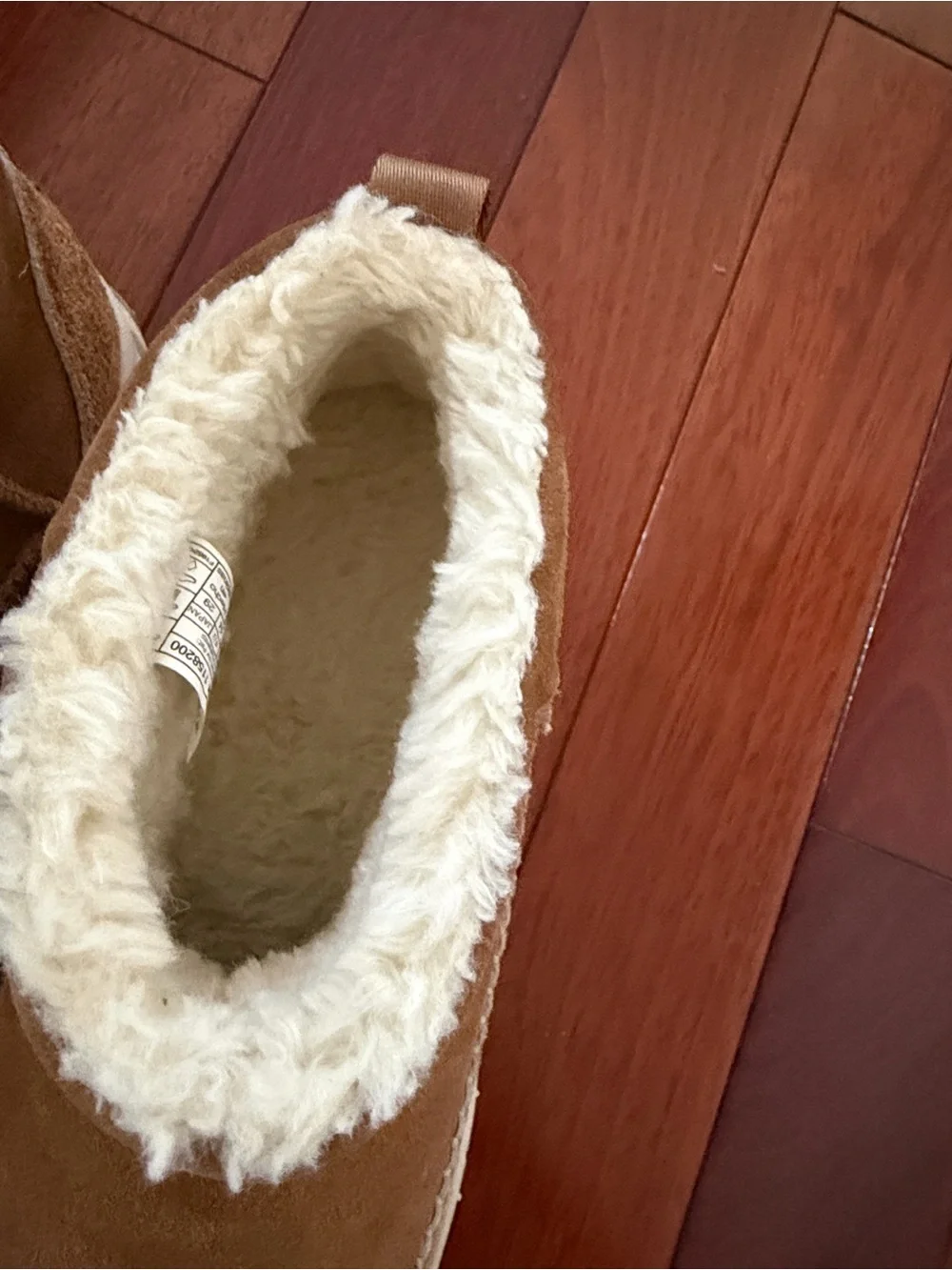 UGG Chestnut Brown Shearling-Lined Chukka Boots